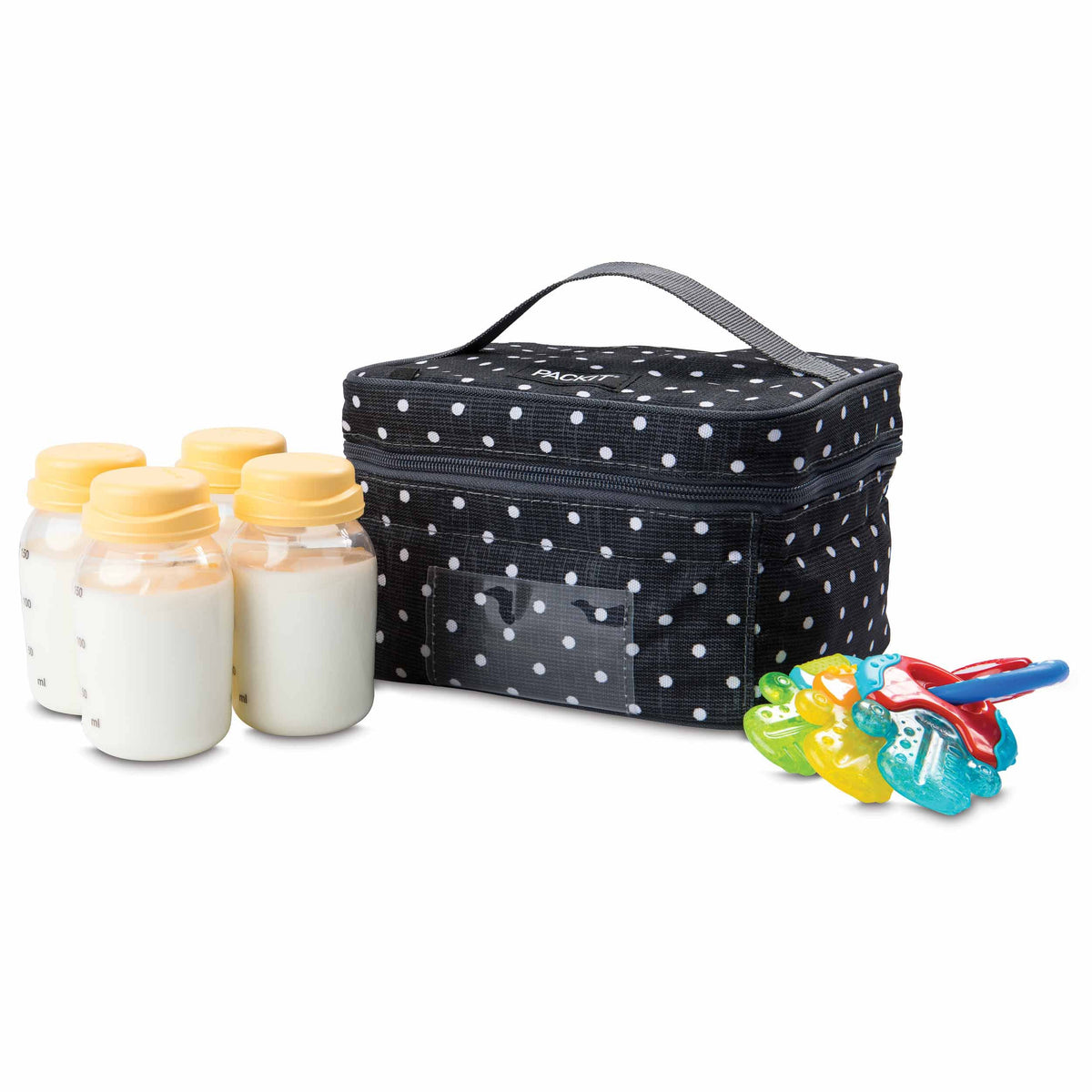 freezable-breastmilk-and-formula-cooler-x3 2023_Breastmilk-Cooler_Polka-Dots_Left_Food-Combo_Lores.jpg